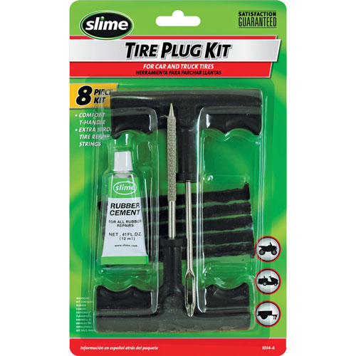 Slime Tyre Plug Kit – Opravná sada knôtom